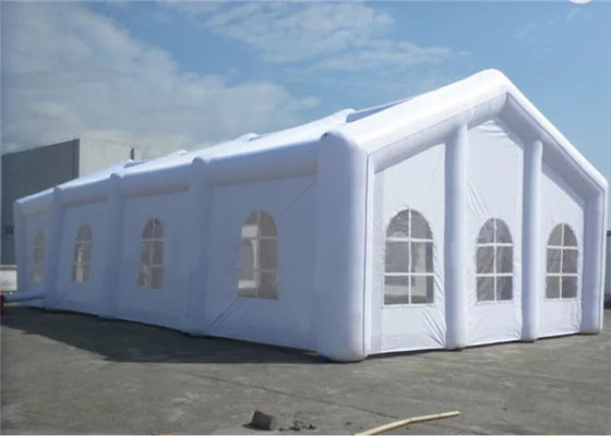 Anti -  Ruptured Inflatable Event Tent Air Sealed Roll Up Doors Windows