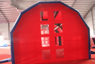 Large Red Inflatable Dome Event Tent With Window For Commercial