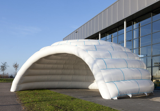 Giant White Inflatable Dome Structure Event Tent For Commercial