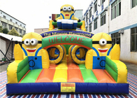 Cute Minions Blow Up Obstacle Course Yellow Minions Playground