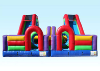 Colorful Dual Lap Inflatable Dry Obstacle Course For Toddler