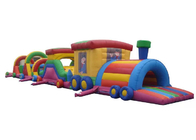 Indoor Playground Adult Inflatable Obstacle Course Race Fireproof