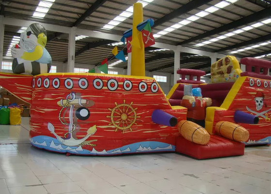 Inflatable Water Obstacle Course , Attractive Corsair Obstacle Course