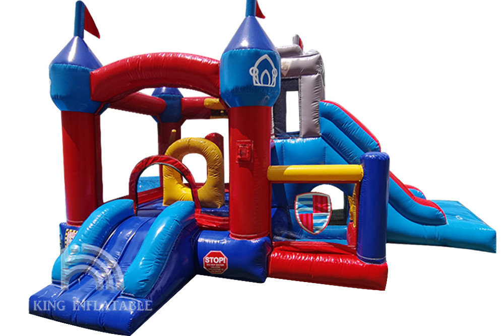 Inflatable Bouncer Castle Kids Bouncy House Jumping Castles With Slide