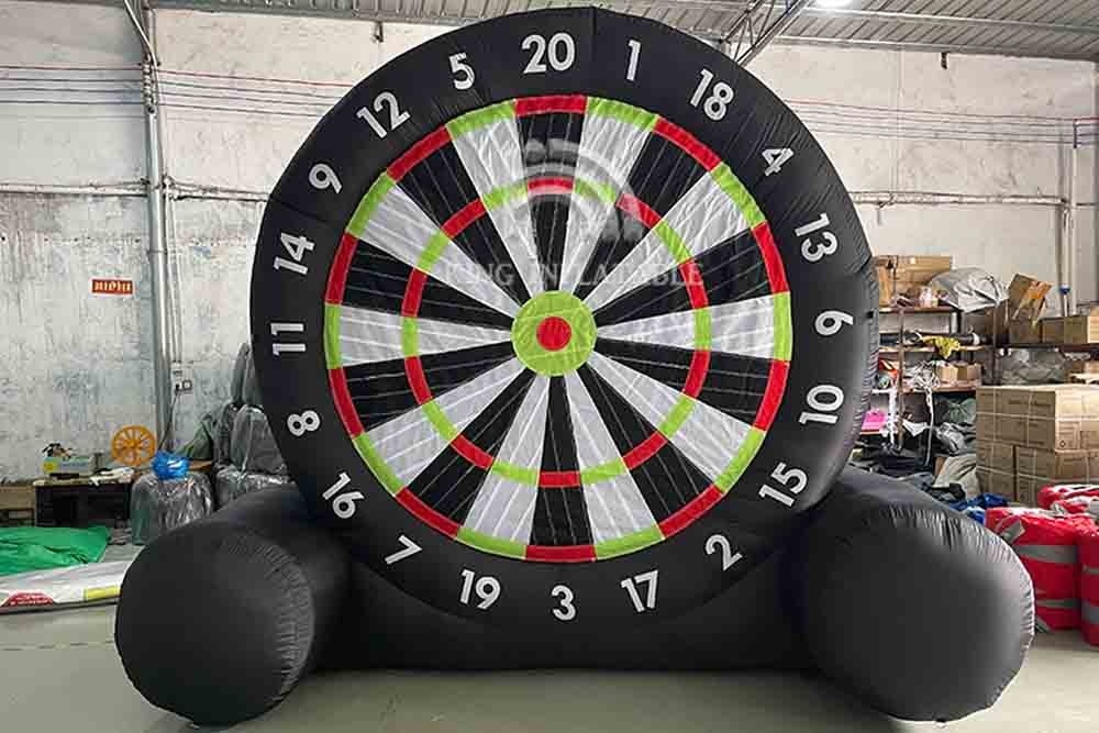 13*13 Ft Huge Inflatable Soccer Darts Entertainment Giant Inflatables Football Dart Game