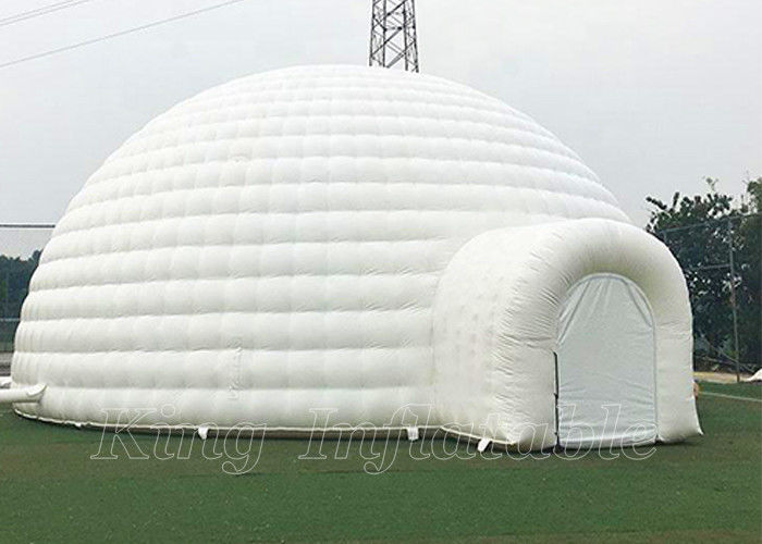 Inflatable Igloos White PVC Commercial Rent Event Exgibition Air Blow