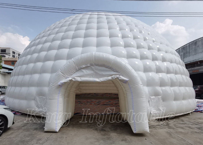 Inflatable Igloos White PVC Commercial Rent Event Exgibition Air Blow