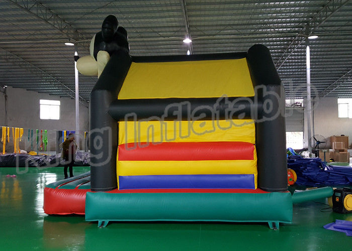 Anti - Static Mickey Mouse Inflatable Jumping Castle For Outdoor Games CE Approval