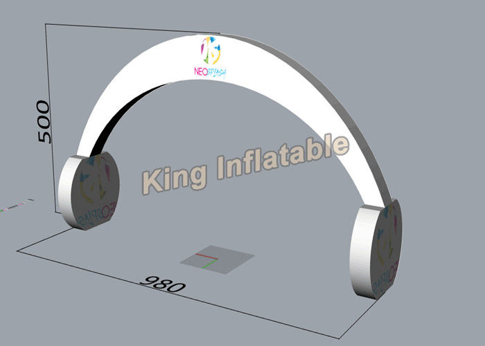 New Design Oxoford Inflatable Arches For Event Or Advertising With Size 9.8*5m