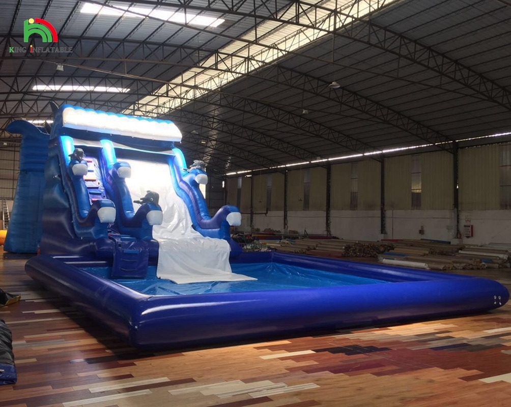 Hot Sale Water Slide Inflatable Commercial Inflatable Water Slide with Pool Inflatable Water Slides Wholesale