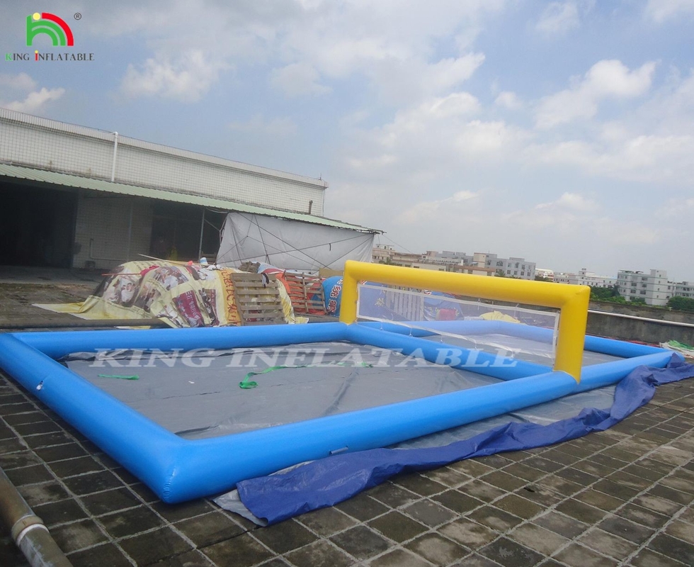 Adults Kids Inflatable Volleyball Filed Inflatable Sport Games Inflatable Volleyball Pool With Net