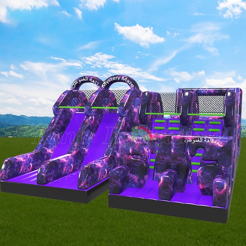 Outdoor Commercial Sports Activities Adults Bouncer Obstacle Course Inflatables for Kids