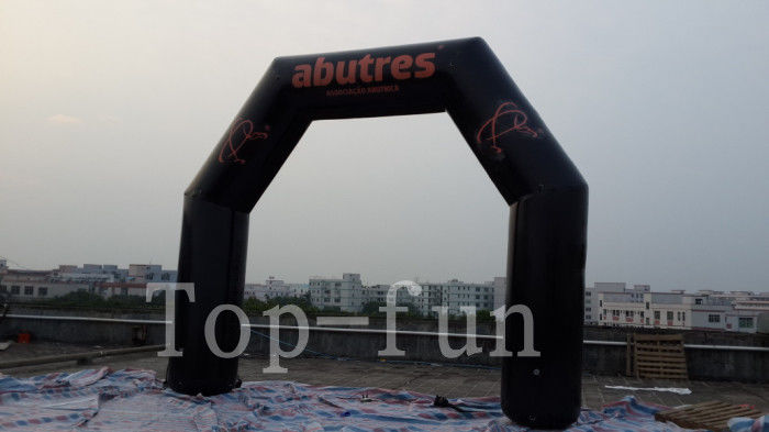 Customized Large Inflatable Black Arch For Advertising With Good Quality From China