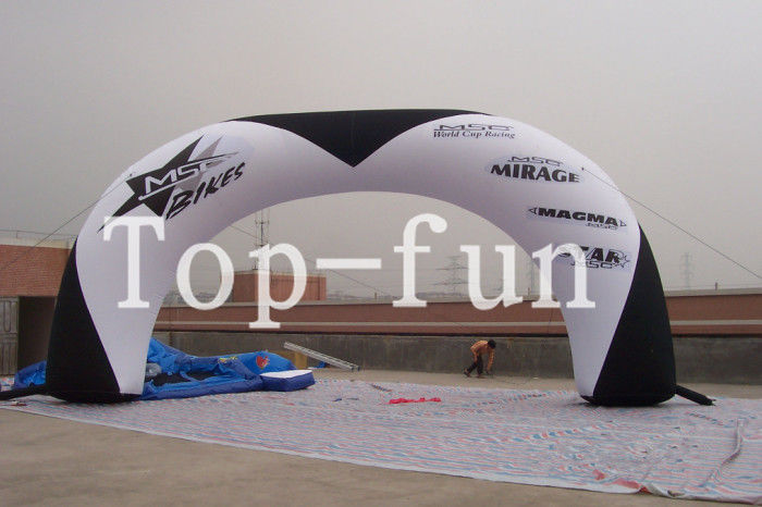 Color Inflatable Advertising Arch / Good Quality Inflatable Rainbow Arch / Inflatable Wedding Arches