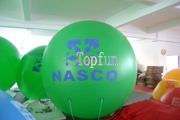 Outdoor Event Advertisment Plastic Infalatable Helium Balloons with  Multi color