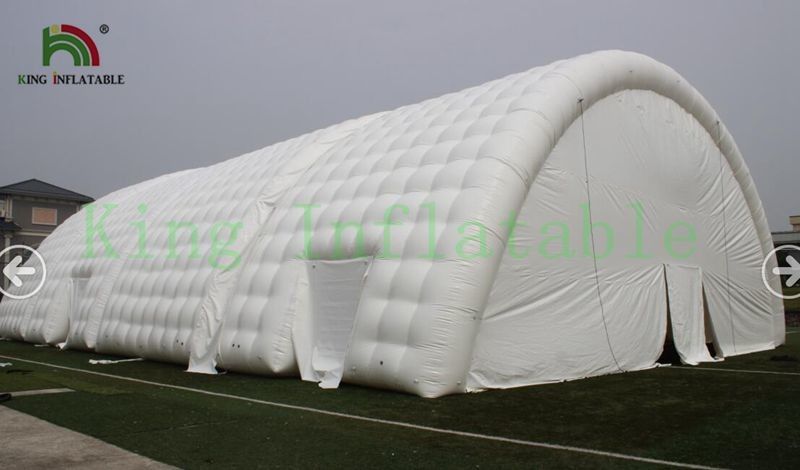 24m * 10m White Inflatable Wedding Party Tent / Outdoor Event Tent
