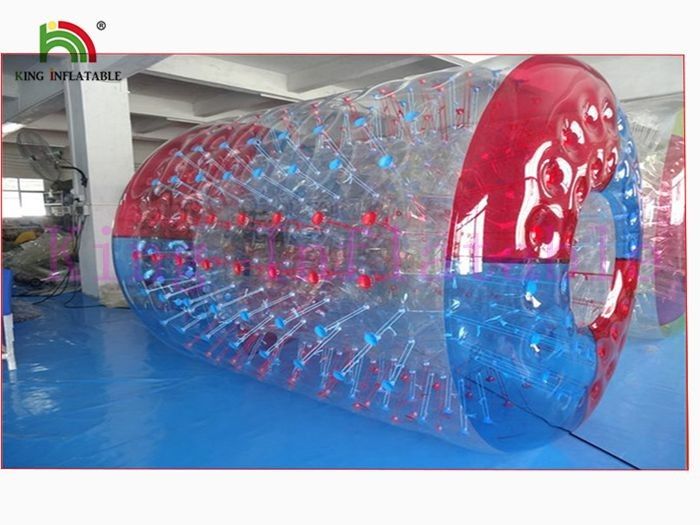 Children / Adult Inflatable Water Toy Walking Roller Ball Customized Logo And Color