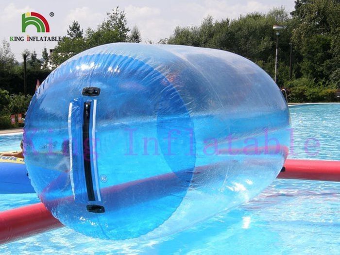 Transparent Durable 1.0mm PVC / PTU Inflatable Water Toy For Rental Or Hire
