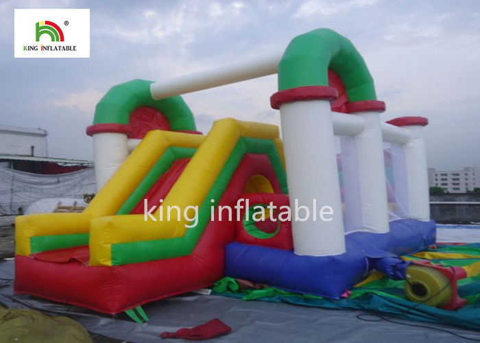 Outdoor Inflatable Jumping Castle Bounce House Customized Size ROHS EN71