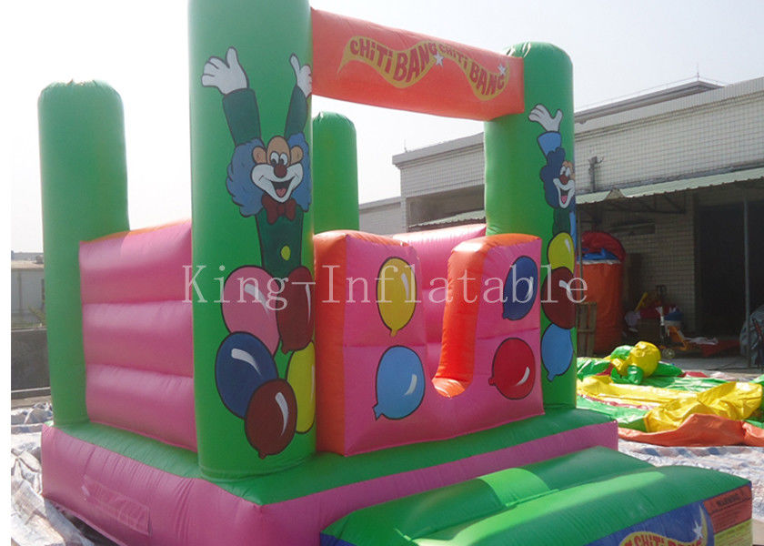 Customized Festival Amusement Commercial Bounce Houses For Kits
