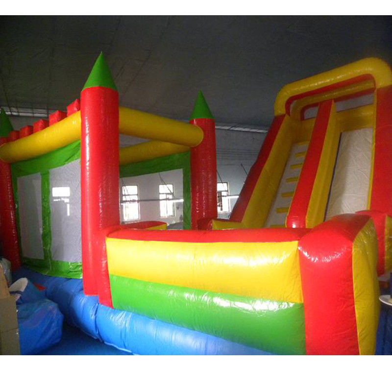 Commercial Kids Inflatable Jumping Castle Inflatable Jumping Bouncy Houses With Slide