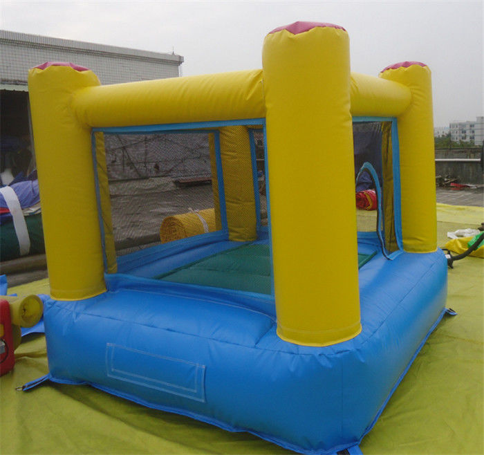 PVC Tarpaulin Commercial Inflatable Bounce Houses UV resistance