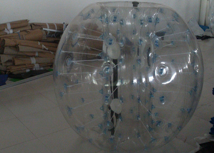 1.0mm PVC 1.2m Diameter Kids Inflatable Bumper Ball / Bubble Football Sport Games