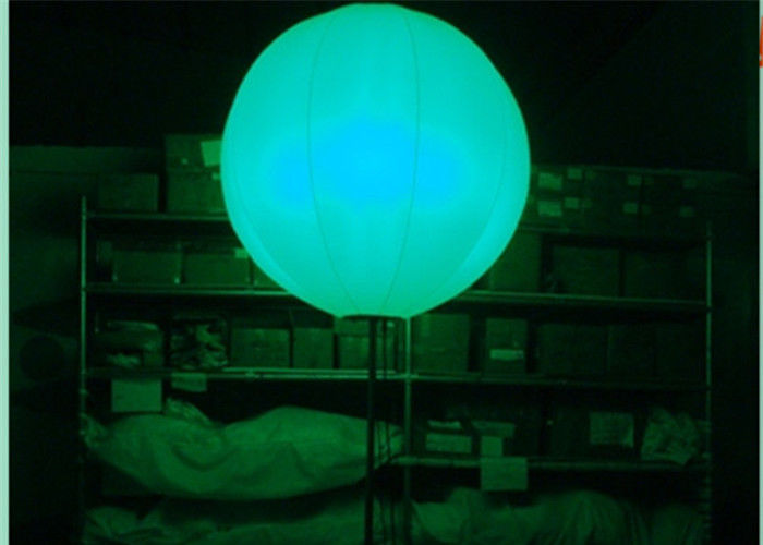 2.5m Advertisement LED Light Balloon / Popular Inflatable Advertising Balloons