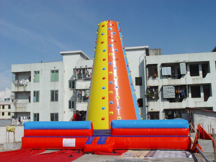 PVC Climbing Amusement / Inflatable Sports Games / Climbing Wall For Sport