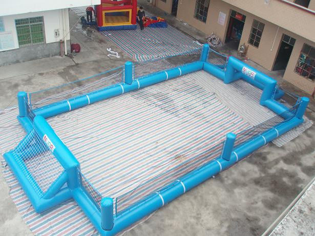 Inflatable Football Playground / Inflatable Sports Games For Amusement