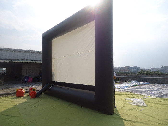 Commercial Outdoor Inflatable Movie Screen / Movie Screen