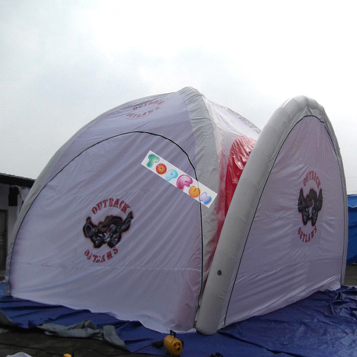 6M PVC Airtight Frame Tubes Inflatable Event Spider Tent With Walls