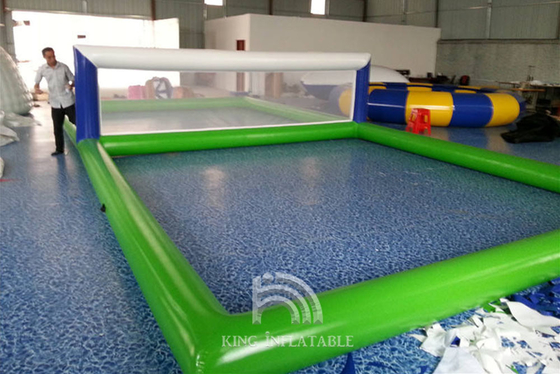 Inflatable Volleyball Court Adults Inflatable Beach Games For Pool Game 33x16.4x5ft