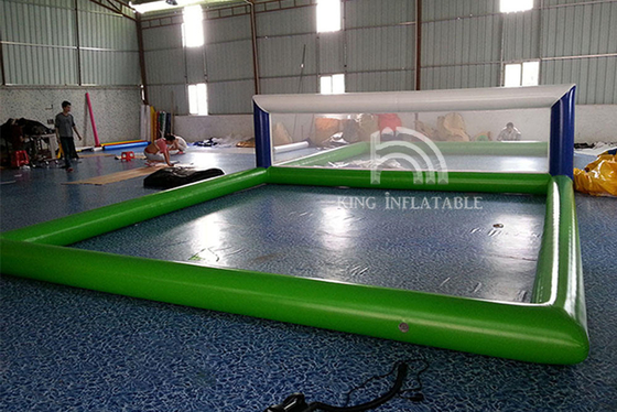 Inflatable Volleyball Court Adults Inflatable Beach Games For Pool Game 33x16.4x5ft