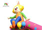 6.3 X 5.0m Colorful Inflatable Clown Bouncy Castle House For Commercial