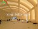 White Giant Inflatable Lawn Tent With Door For Outdoor Events Amusement Park Used