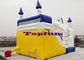 PVC Tarpaulin Inflatable Jumping Castle With Slide For Entertainment Centers