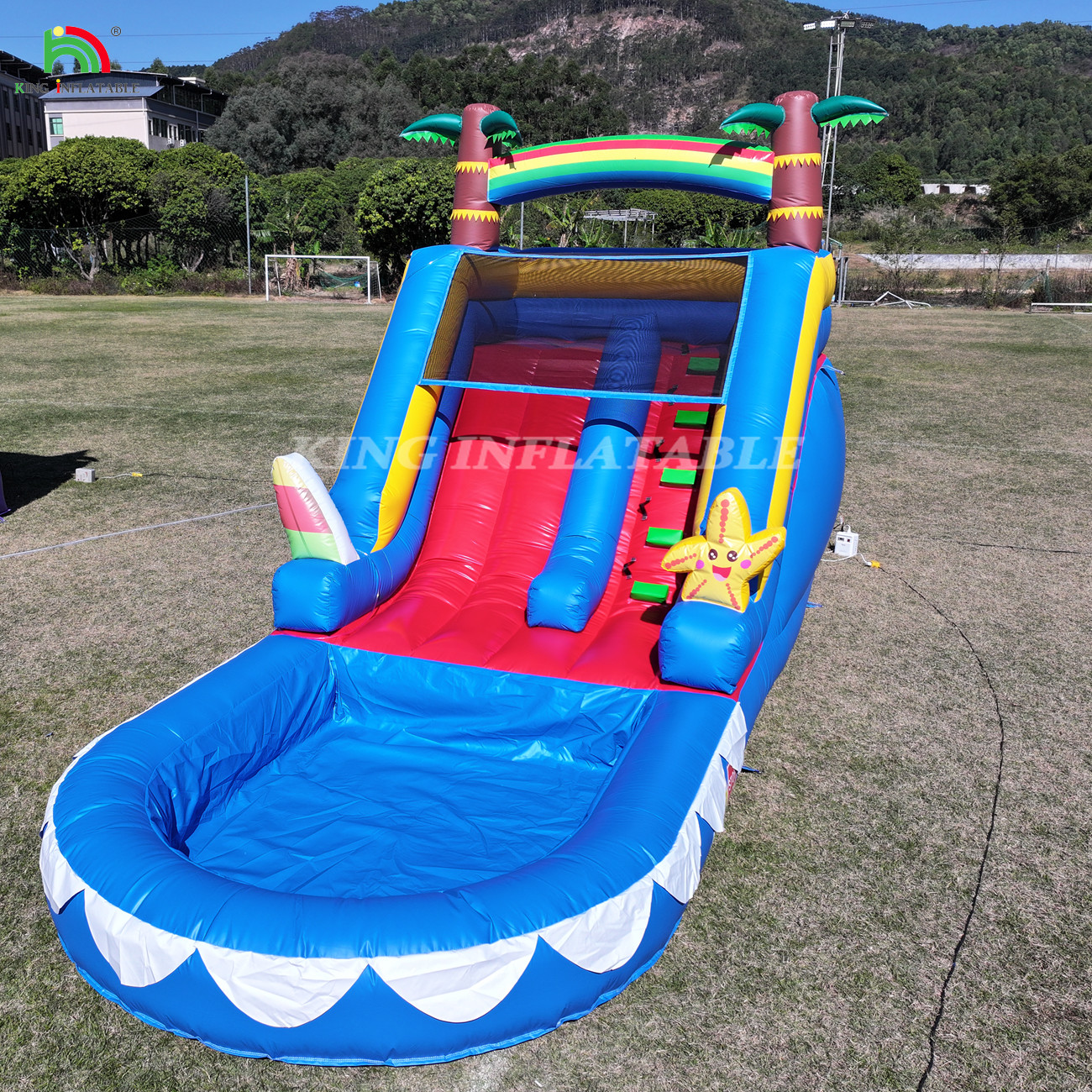 Waterslide Commercial PVC Inflatable Water Slide For Kid Inflatable ...