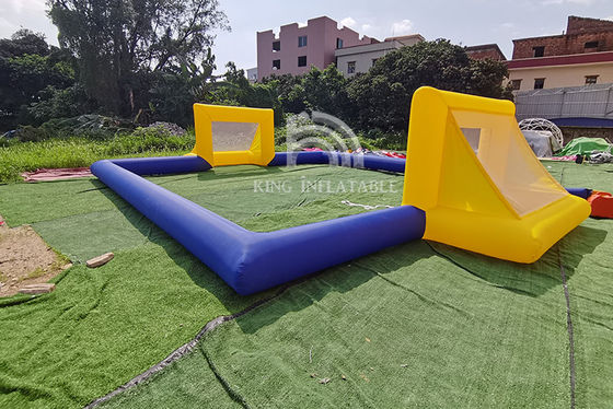 Inflatable Football Field Outdoor Interactive Inflatable  Soccer Field For Kids Adults