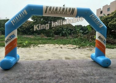 Inflatable Airtight Advertising Arch , Custom Inflatable Arch With PVC Tarpauline Material