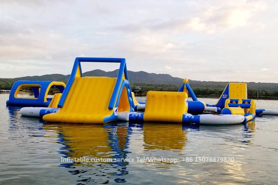 Custom Outdoor Floating Giant Inflatable Aqua Sports Water Park For Sale