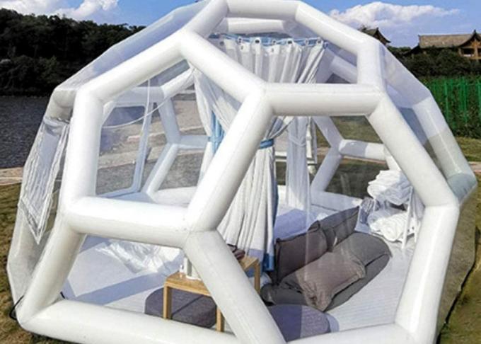 Outdoor Camping 3m Inflatable Geodesic Dome Tent